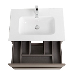 BelBagno Тумба под раковину Kraft 39-70 подвесная Бежевый матовый – фотография-8